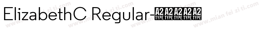 ElizabethC Regular字体转换